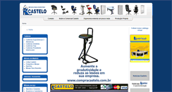 Desktop Screenshot of comercialcastelo.com.br